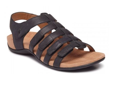 Vionic Harissa Backstrap Sandal (Women) - Black Fashion