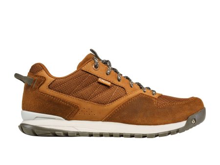 Oboz Bozeman Low Suede Lace Up Trail Shoe (Men) - Toasted Pecan on Sale