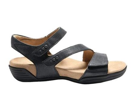 Halsa Denia Backstrap Sandal (Women) - Black Hot on Sale