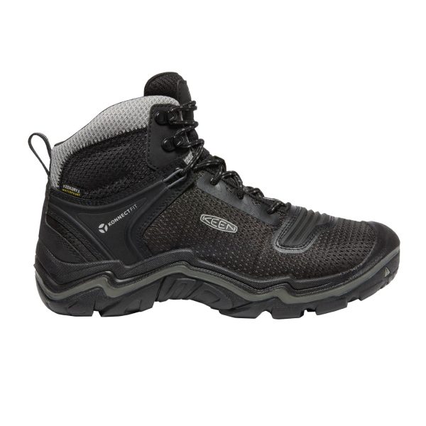 Keen Durand EVO Mid Waterproof Boot (Men) - Black Magnet on Sale