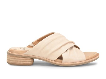 Sofft Fallon Slide Sandal (Women) - Tapioca Grey For Cheap