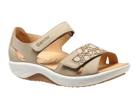 Ganter Genda 6 Backstrap Sandal (Women) - Taupe Online Sale