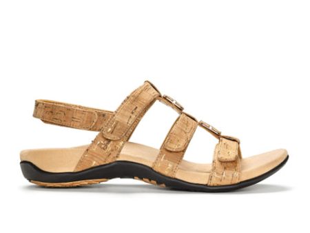 Vionic Amber Backstrap Sandal (Women) - Gold Cork Discount