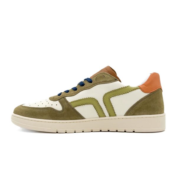 Kamo-Gutsu CAMPO 048 Sneaker (Men) - Khaki White Asparagus on Sale