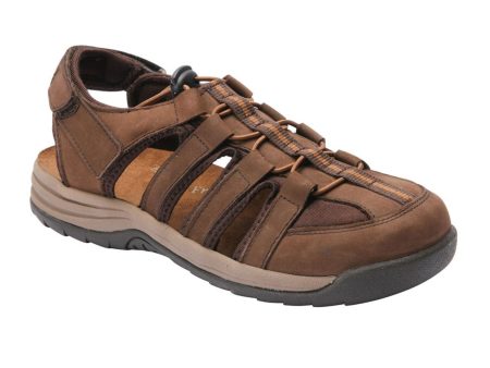 Drew Element Backstrap Sandal (Women) - Brown Nubuck Leather Hot on Sale