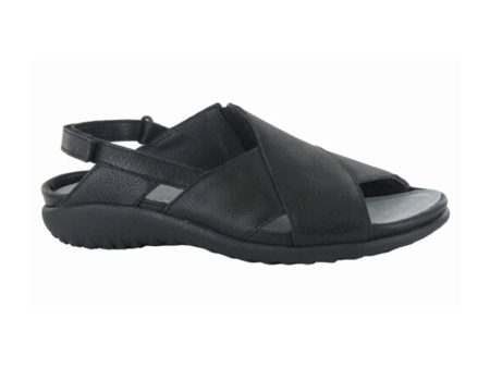 Naot Niho Backstrap Sandal (Women) - Soft Black Leather Sale