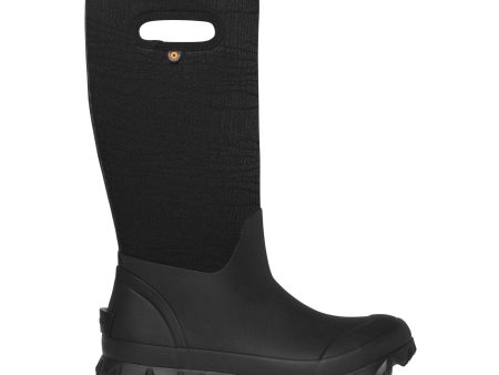 Bogs Whiteout Cracks Tall Winter Boot (Women) - Black Online