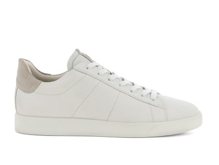 ECCO Street Lite Retro Sneaker (Men) - White Gravel Online Sale