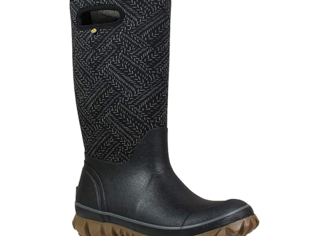 Bogs Whiteout Fleck Waterproof Winter Boot (Women) - Black Multi Sale