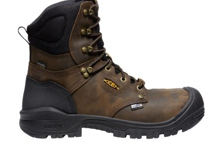 Keen Utility Independence 8  Waterproof Composite Toe Work Boot (Men) - Dark Earth Supply