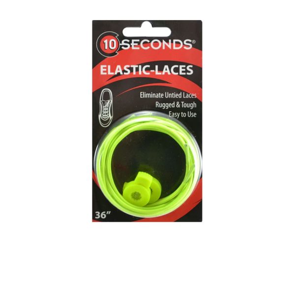 10-Seconds Elastic Shoe Lace - Neon Yellow Supply