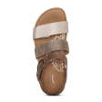 Aetrex Lilly Backstrap Sandal (Women) - Taupe Online now