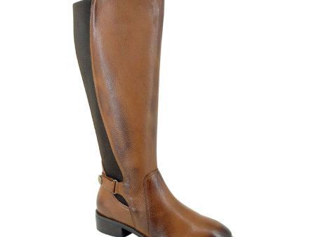 Salvia Nan Tall Boot (Women) - Cuoio Pebble Nappa Fashion