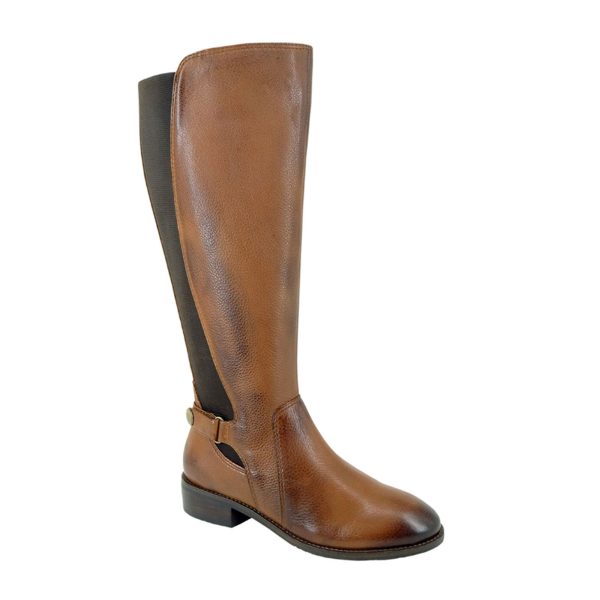 Salvia Nan Tall Boot (Women) - Cuoio Pebble Nappa Fashion