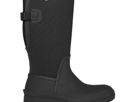 Bogs Crandall II Tall Adjustable Calf Waterproof Boot (Women) - Black Online Hot Sale