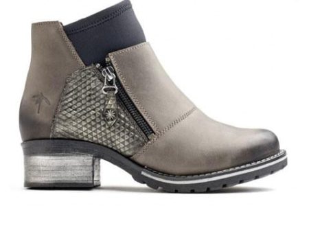 Dromedaris Kihana Metallic Ankle Boot (Women) - Slate Online now