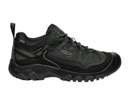 Keen Targhee IV Waterproof Hiking Shoe (Men) - Triple Black on Sale