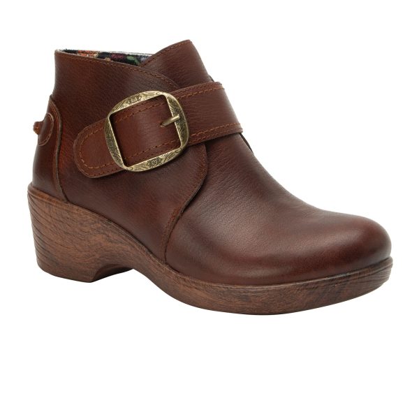 Alegria Symone Ankle Boot (Women) - Chestnut Fashion