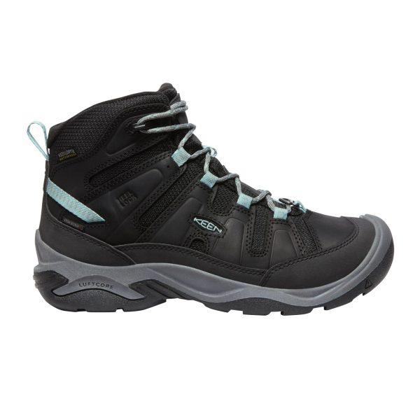 Keen Circadia Mid Polar Boot (Women) - Black Cloud Blue Cheap