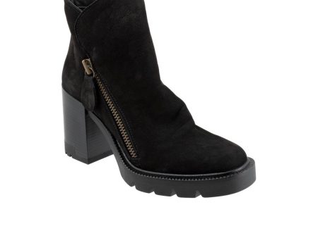 Bueno Elliott Heeled Mid Boot (Women) - Black Nubuck For Discount