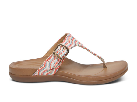 Aetrex Rita Sandal (Women) - Coral For Sale