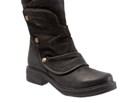 Bueno Greta Ankle Boot (Women) - Black Nubuck Online Sale