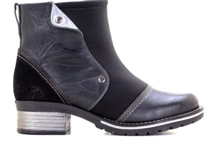 Dromedaris Kassia Neoprene Ankle Boot (Women) - Black on Sale