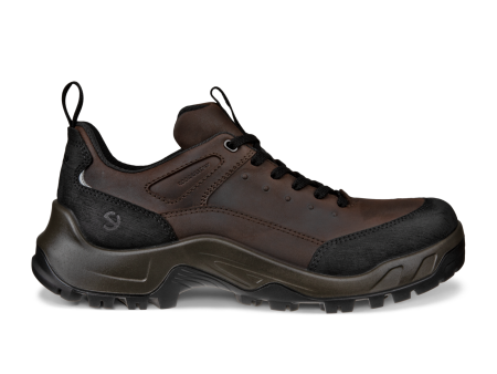 ECCO Offroad Waterproof Low Hiking Boot (Men) - Black Mocha For Cheap