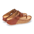 Pikolinos Marina W1C-0745 Wedge Sandal (Women) - Brick Leather Discount