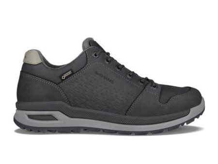 Lowa Locarno GTX Lo Hiking Shoe (Men) - Anthracite Fashion