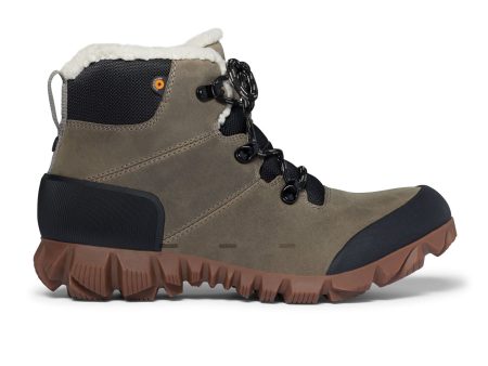 Bogs Arcata Urban Leather Mid Winter Boot (Women) - Taupe Discount