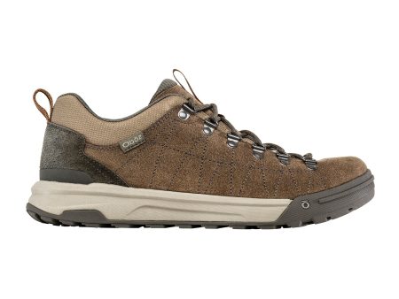 Oboz Beall Low Hiking Shoe (Men) - Faded Bark Suede Cheap