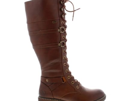 Rieker Eagle 94732-24 Tall Boot (Women) - Brown Fashion