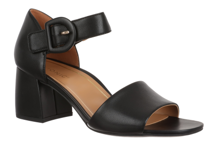 Vionic Chardonnay Heeled Sandal (Women) - Black Leather Online now