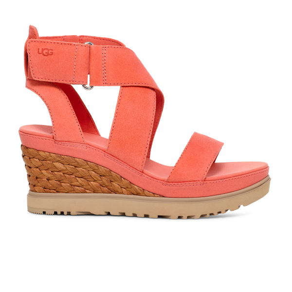 UGG® Ileana Ankle (Women) - Vibrant Coral Fashion