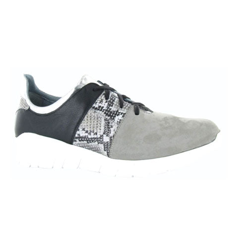 Naot Buzz Sneaker (Women) - Gray Gray Silver Black Supply