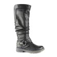 Wanderlust Fiona Wide Calf Tall Boot (Women) - Black Supply