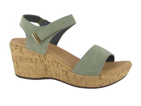 Naot Summer Wedge Sandal (Women) - Sage Nubuck Discount