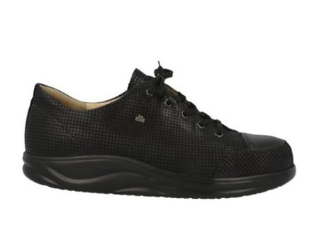 Finn Comfort Ikebukuro Lace Up (Women) - Black Houndstooth Online Sale