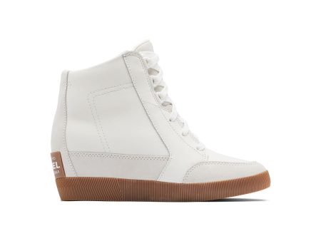 Sorel Out N About Lace Wedge Ankle Boot (Women) - Sea Salt Gum For Cheap