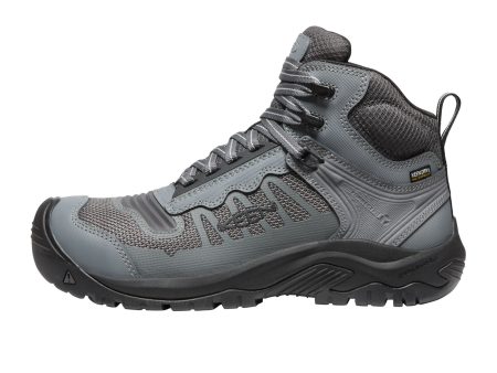 Keen Utility Reno Mid KBF Waterproof Carbon Fiber Toe Work Boot (Men) - Magnet Black For Cheap