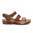 Aetrex Lilly Backstrap Sandal (Women) - Walnut Online Hot Sale