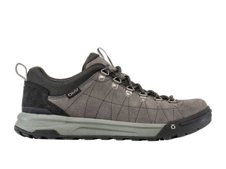 Oboz Beall Low Hiking Shoe (Men) - Lava Rock Suede Online Hot Sale