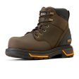 Ariat MNS Big Rig 6  Waterproof Composite Toe Work Boot (Men) - Iron Coffee on Sale