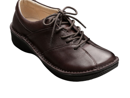 Akaishi Aki Lace Up (Women) - Dark Brown Online Sale