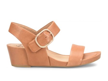 Sofft Vaya Wedge Sandal (Women) - Luggage Online Sale