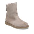 Birkenstock Uppsala Boot (Women) - Gray Taupe Suede Soft Pink Shearling Cheap