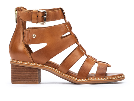 Pikolinos Blanes W3H-1823 Heeled Sandal (Women) - Brandy Leather Online