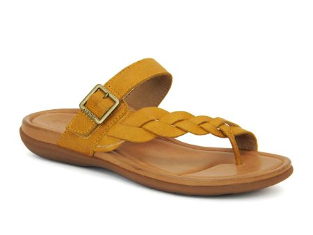 Aetrex Selena Sandal (Women) - Sunflower on Sale