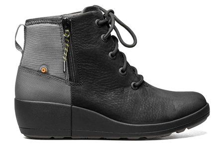 Bogs Vista Rugged Lace Waterproof Ankle Boot (Women) - Black Multi Supply